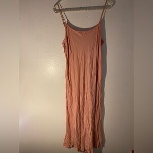 AYR women’s size large blush pink maxi sexy slip dress